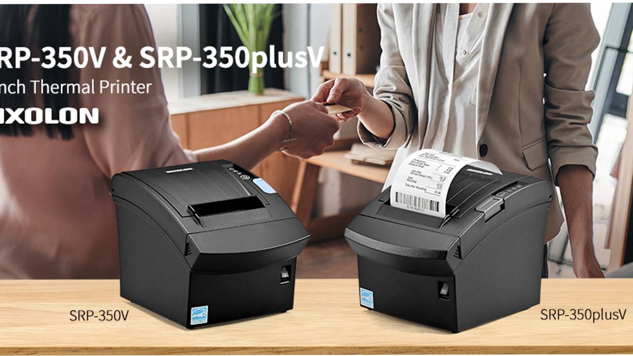 Bixolon launches SRP350V and SRP350plusV receipt printers in Europe